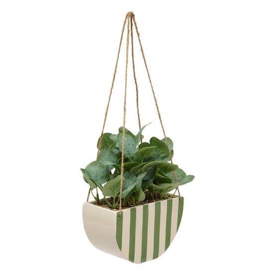 Plante artificiellle suspendue cheri 21x10cm