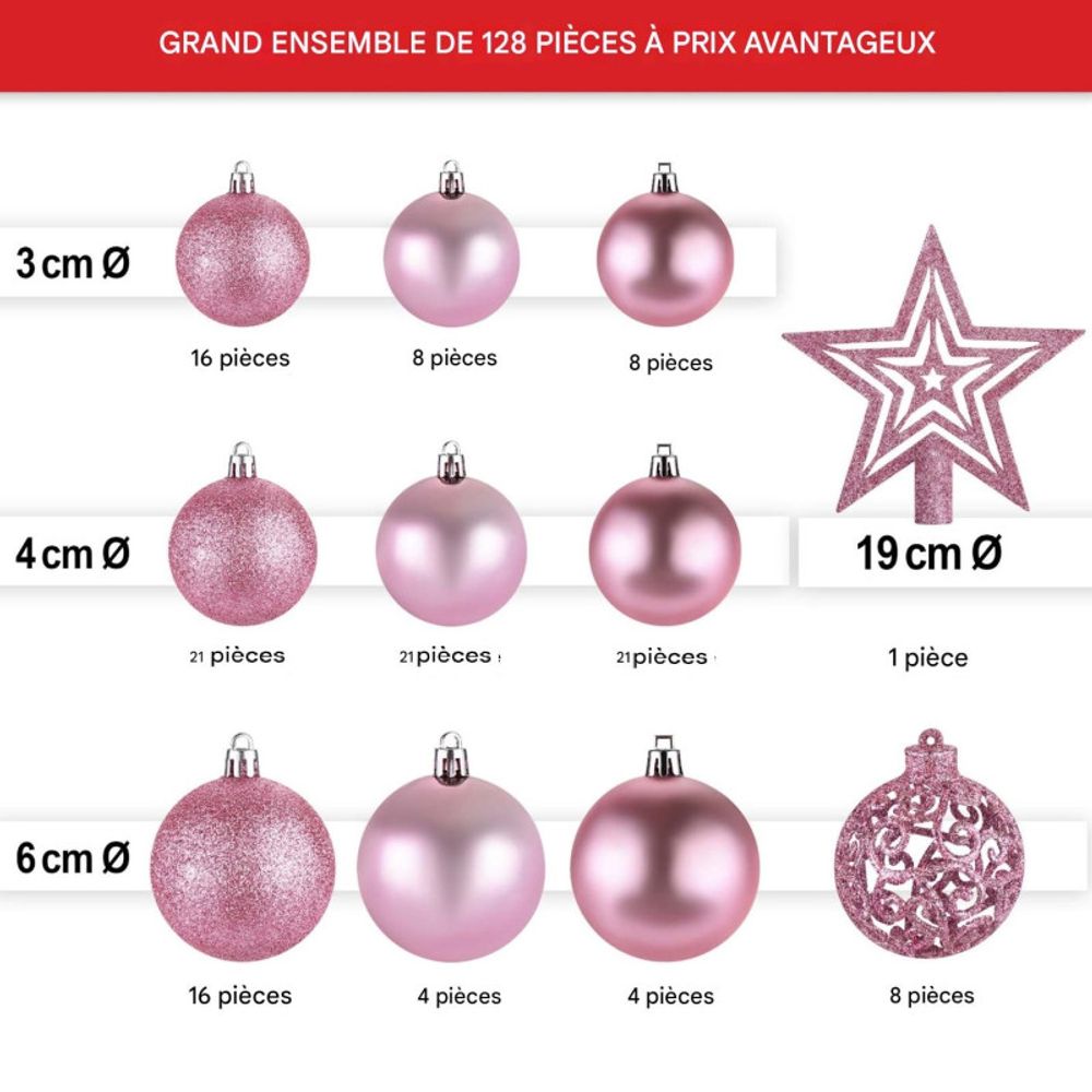 Lot De 15 Boules De Noël Floquées Macaron - Décorations Sapin Douces, Tons Roses, Verts, Bleus - Flanelle, Design Moderne