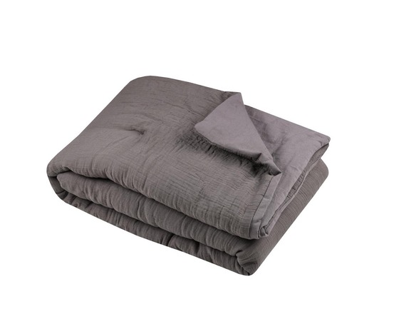 Plaid ou edredon en gaze de coton pop color