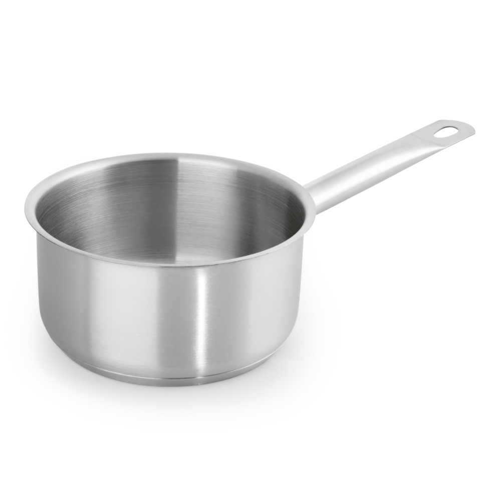 Casserole en acier au nickel-chrome 1,5 l h 80 mm ø 160 mm - was germany