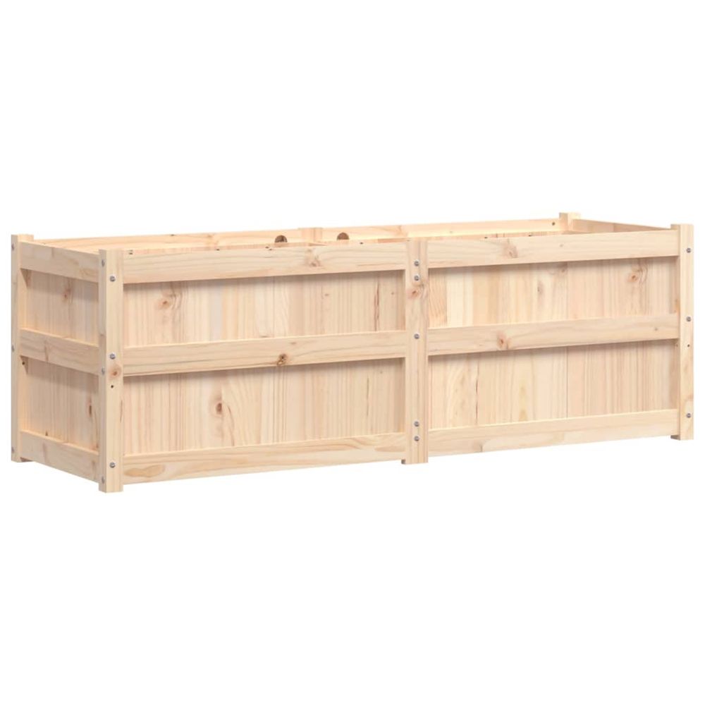Jardinière d'extérieur 150x50x50 cm bois de pin massif