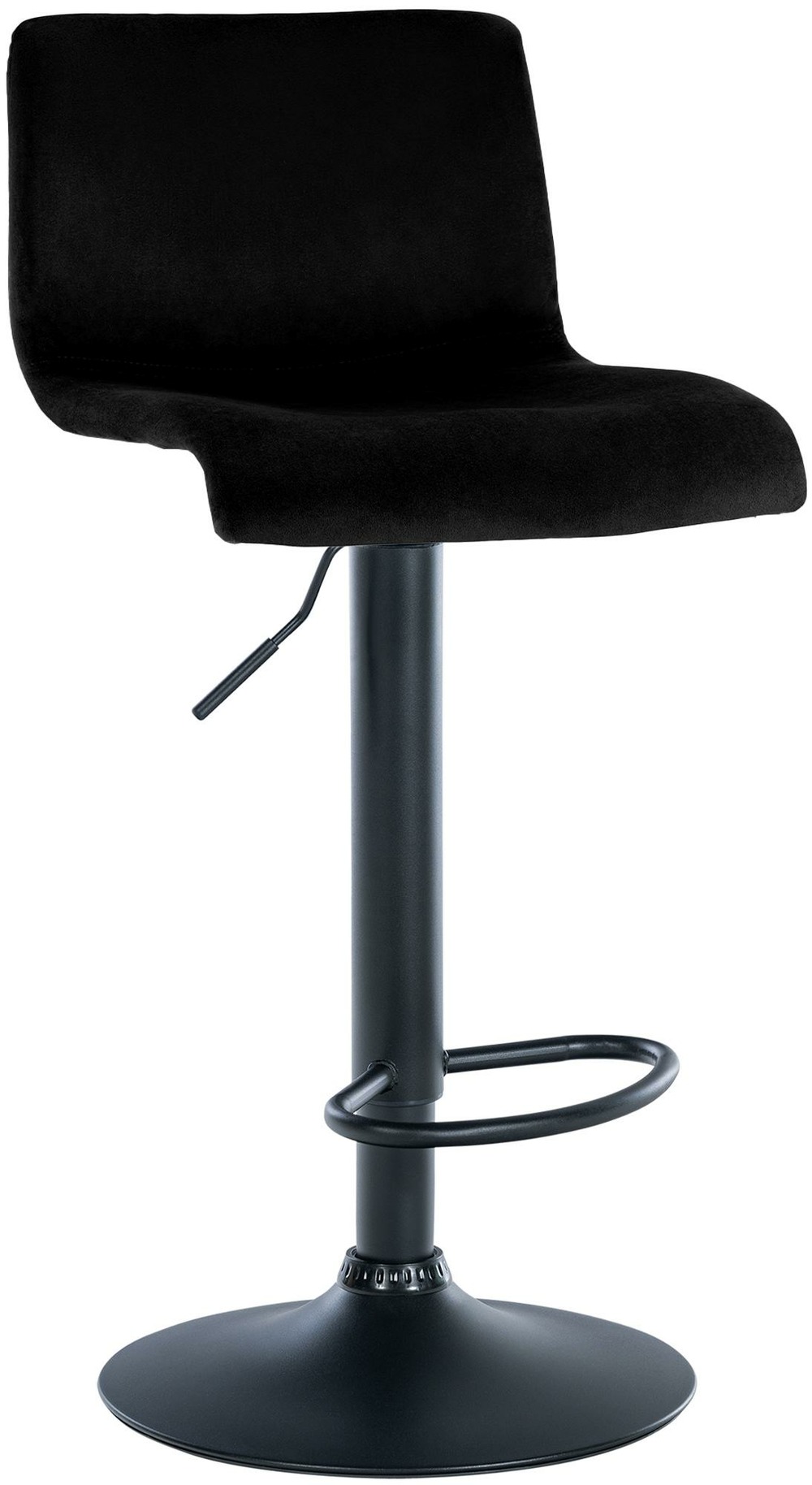 Tabouret de bar hoover velours b