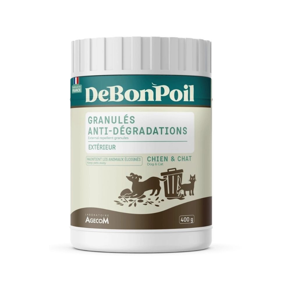 Granulés répulsifs extérieur chien chat debonpoil 400 g