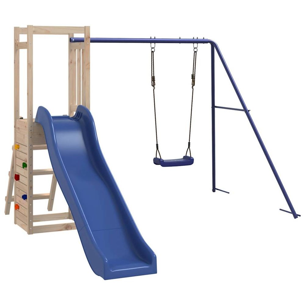 Aire de jeux d'extérieur bois de pin massif