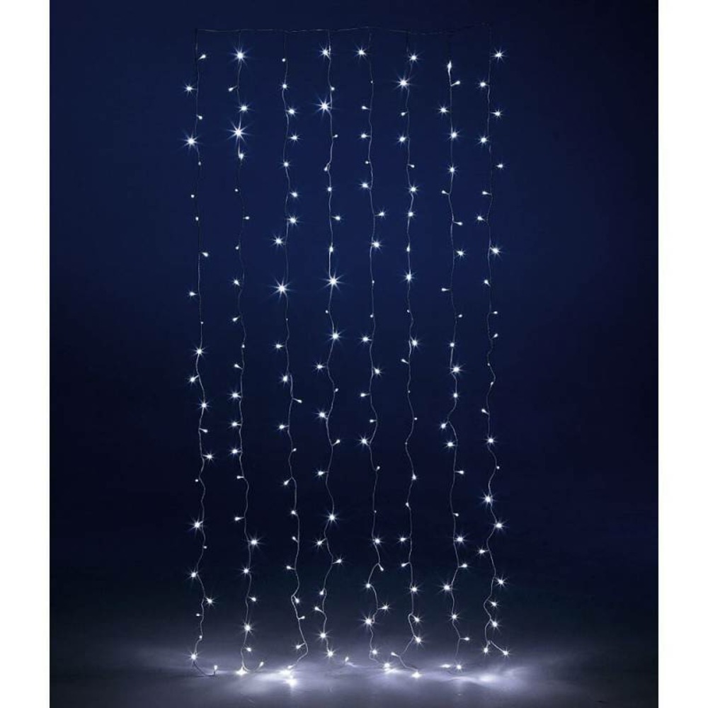 Rideau lumineux led 5m de haut 24v blanc froid professionnel lotti