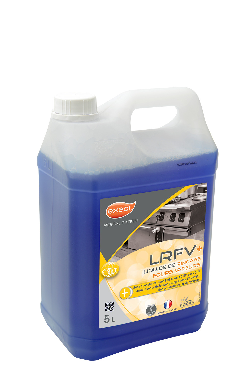 Liquide de rinçage pour fours vapeurs bidon de 5kg - sodel