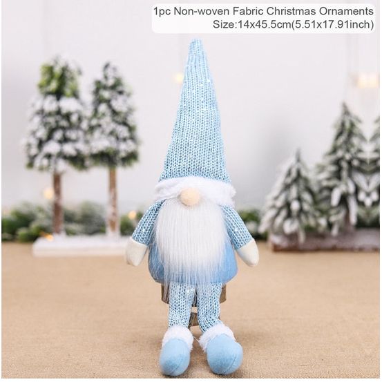 Lutin de noël - bleu