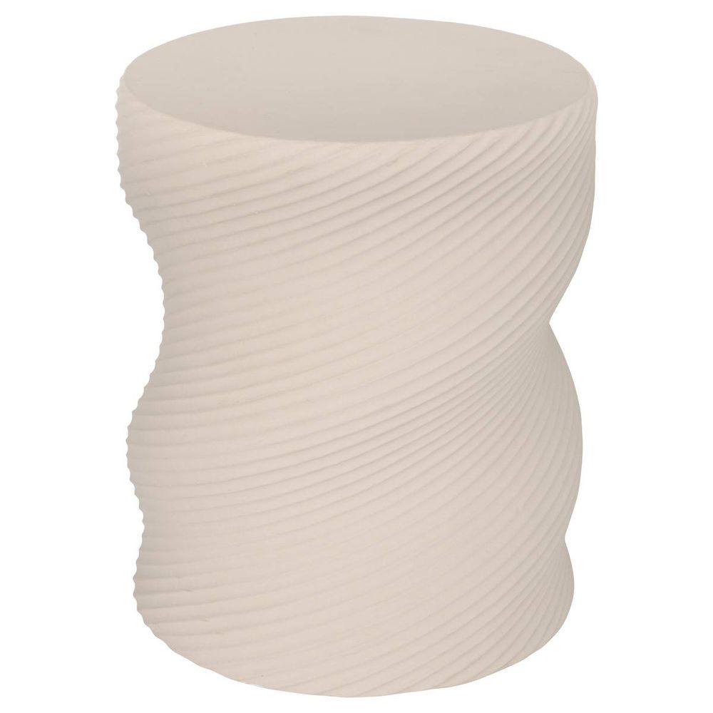 Table d'appoint saddle sable 33x33x40cm