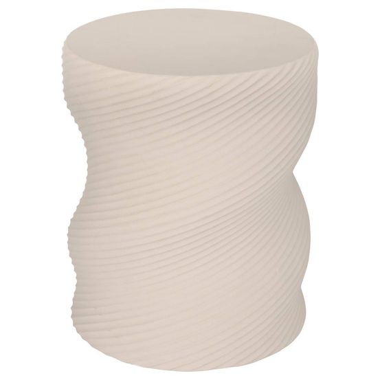 Table d'appoint saddle sable 33x33x40cm