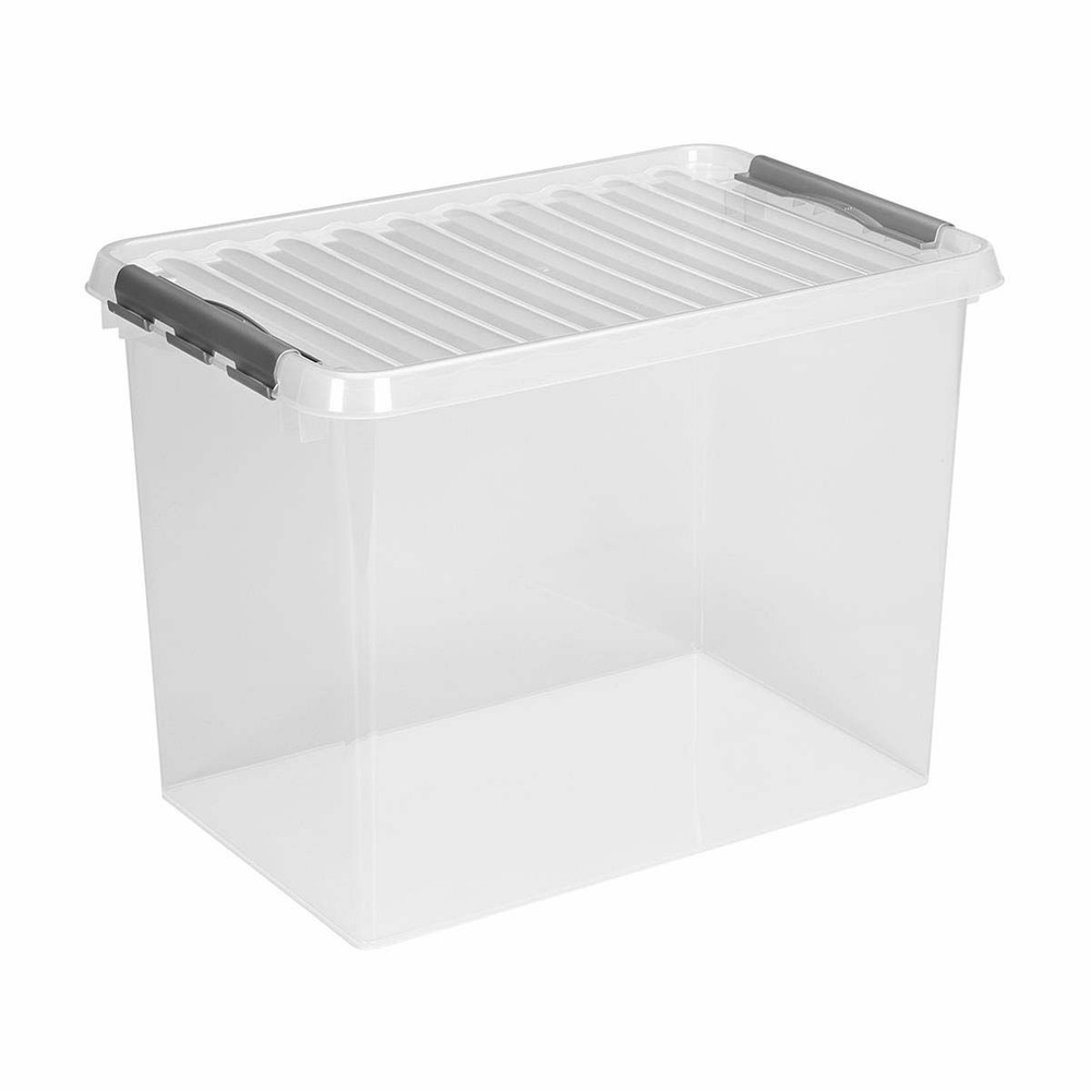 Boîte de rangement en plastique q-line 72 litres
