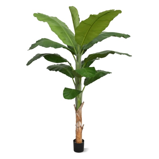 Banane royal grand arbre artificielle de 210cm