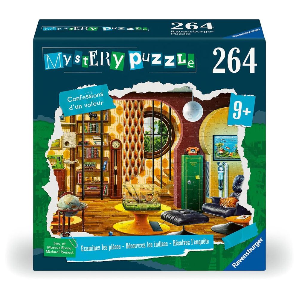 Mystery puzzle - 264 pieces - confessions d'un voleur
