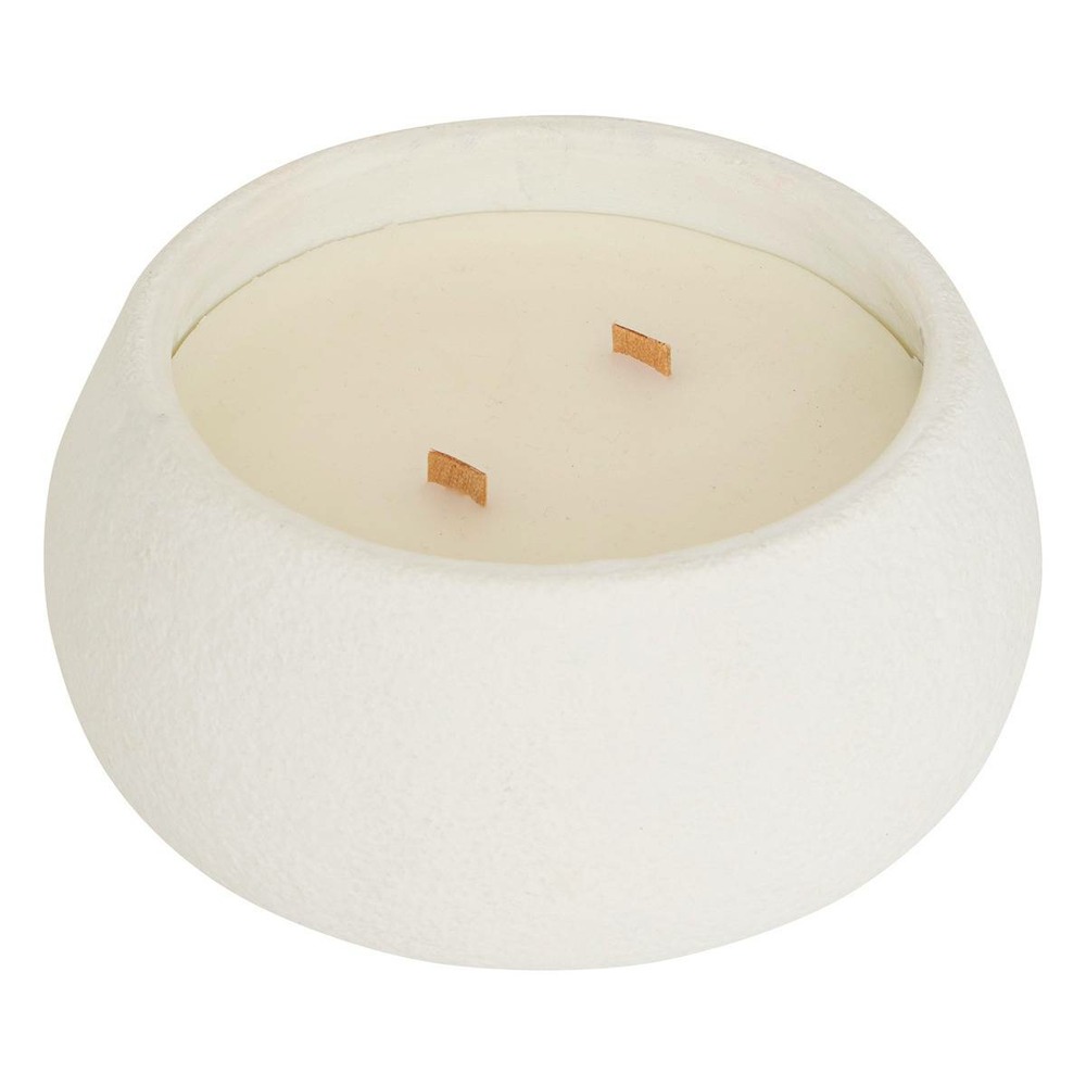 Bougie parfumée wonj 464g pot ciment patchouli