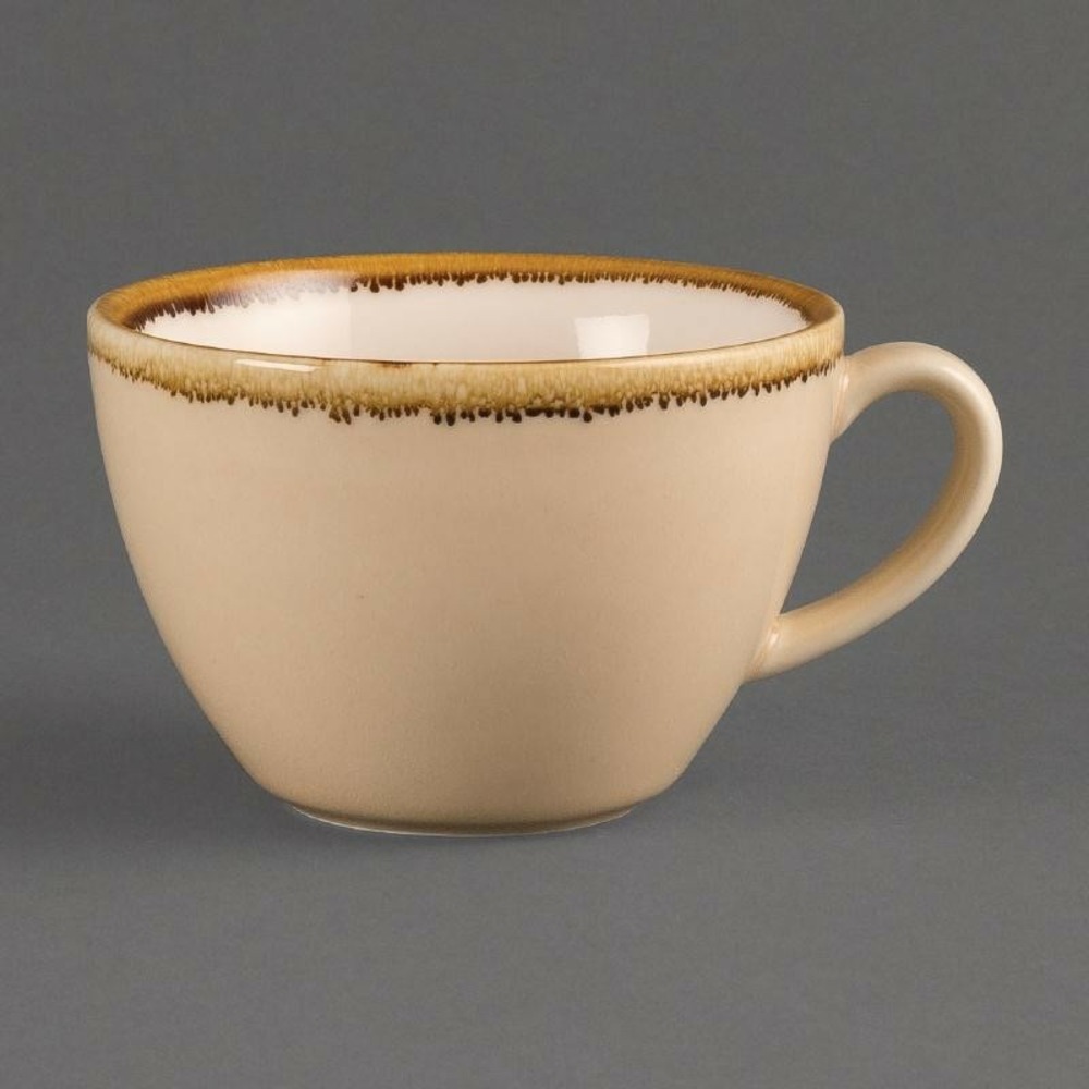 Tasse couleur sable kiln olympia 340ml - lot de 6