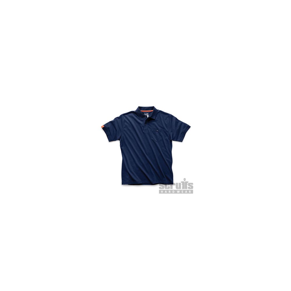 Scruffs - polo bleu marine eco worker - taille m