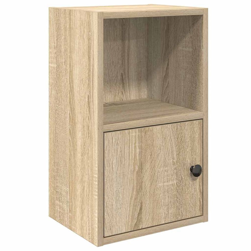 Bibliothèque chêne sonoma 31x24x52 cm bois d'ingénierie