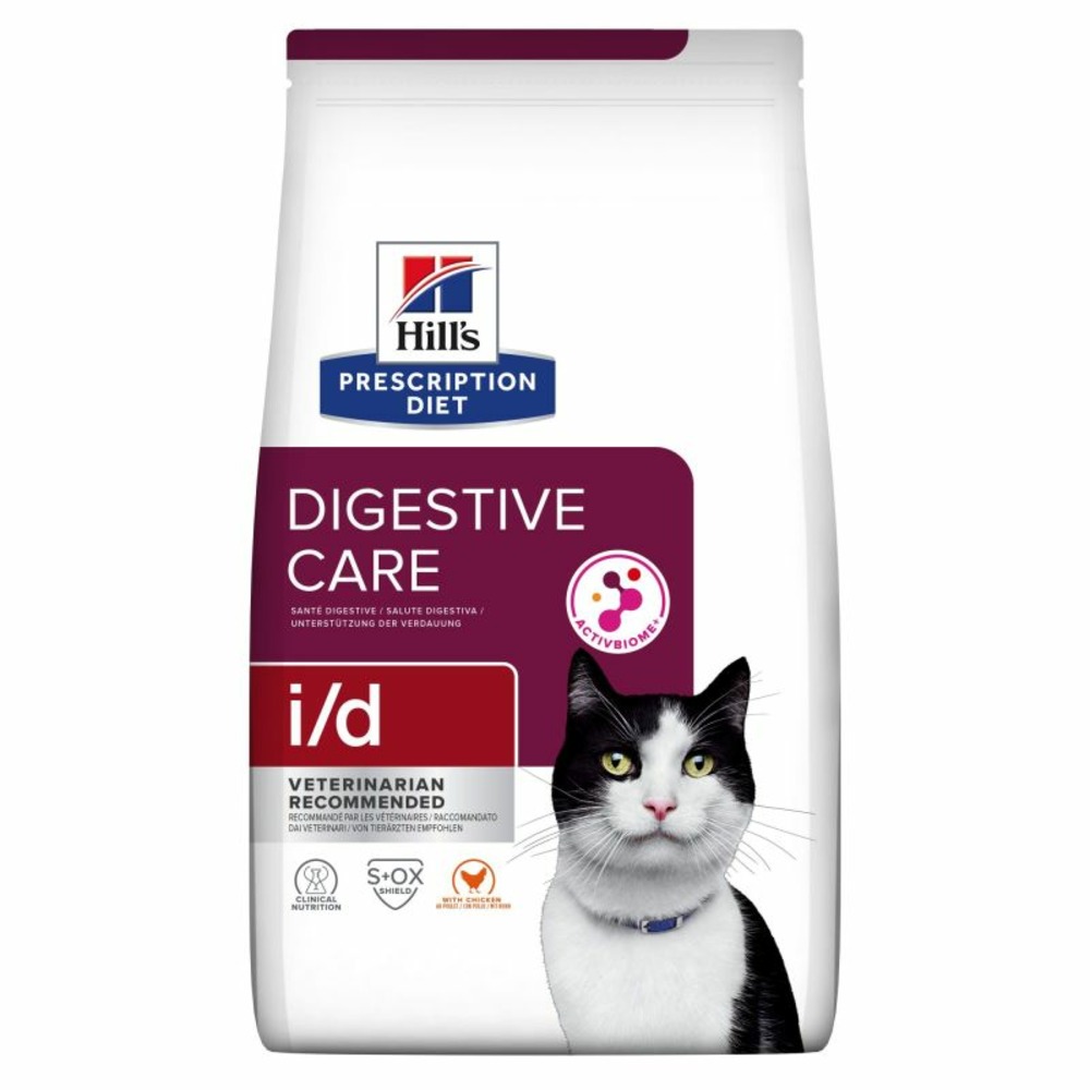 Croquettes chat adult prescription diets i/d digestive - hill's 3 kg