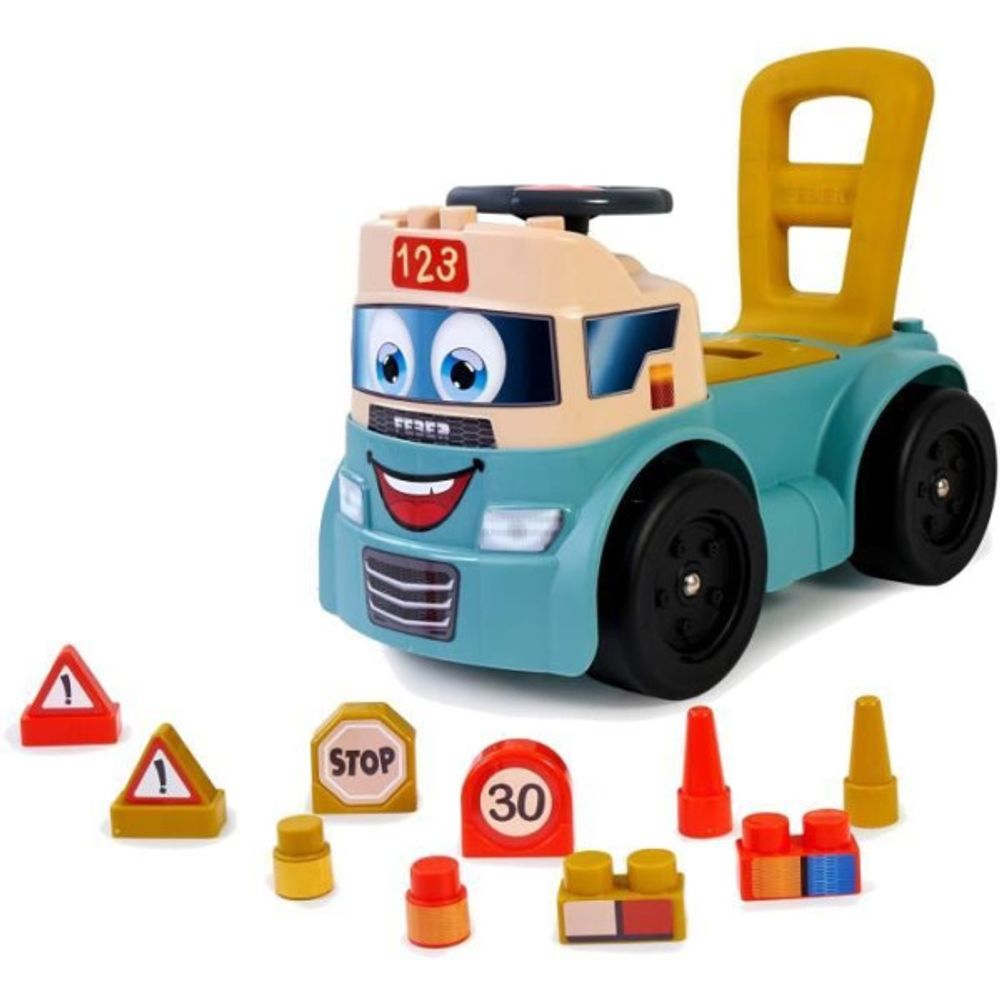 Porteur trotteur pour enfants - feber - casual - motofeber blocks