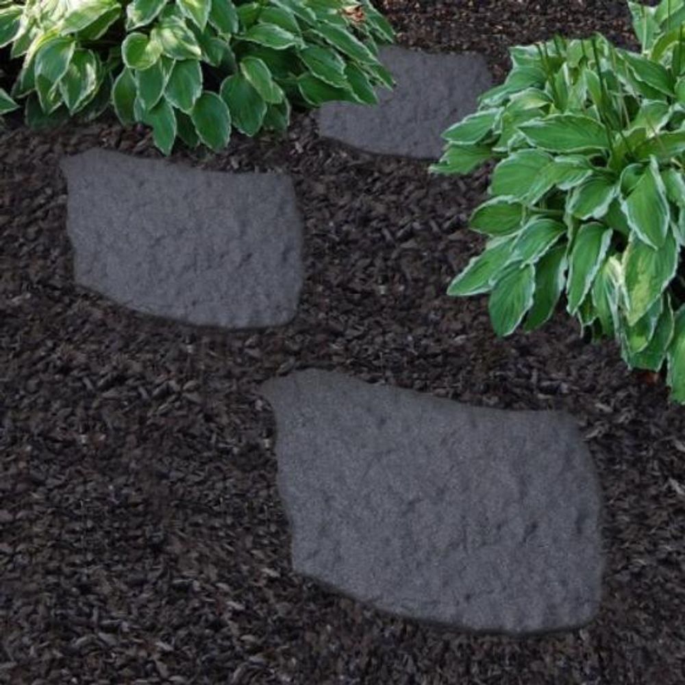 Pas japonais gris en caoutchouc recycle