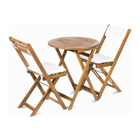 Set de balcon - carol - fieldmann - fdzn 4003-t