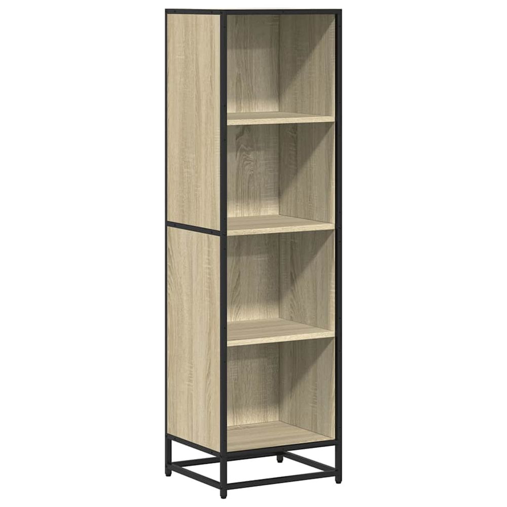 Bibliothèque chêne sonoma 40x35x139 cm bois d'ingénierie