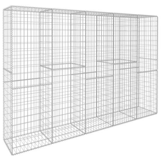 MUR EN GABION AVEC COUVERCLE A-(864958)