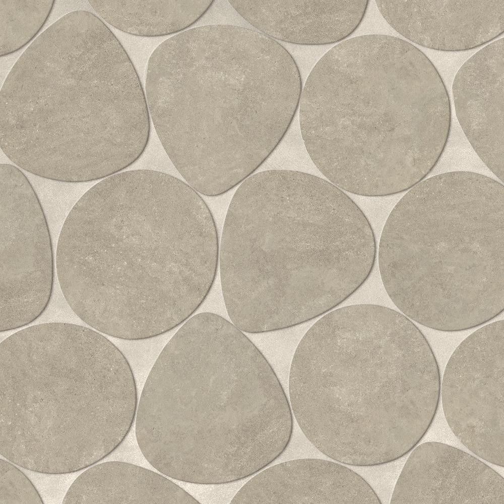 Carrelage effet pierre calcaire gris ombre galets xl 59,5x59,5x2 cm rocalta - sol extérieur (vendu par carton de 0,511 m²) - ro'ma c