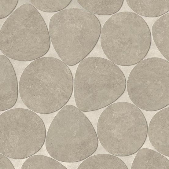 Carrelage effet pierre calcaire gris ombre galets xl 59,5x59,5x2 cm rocalta - sol extérieur (vendu par carton de 0,511 m²) - ro'ma c