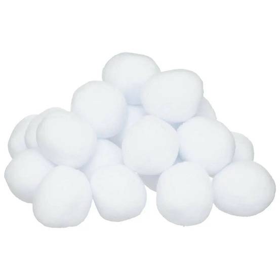Lot de 15 boules de neige