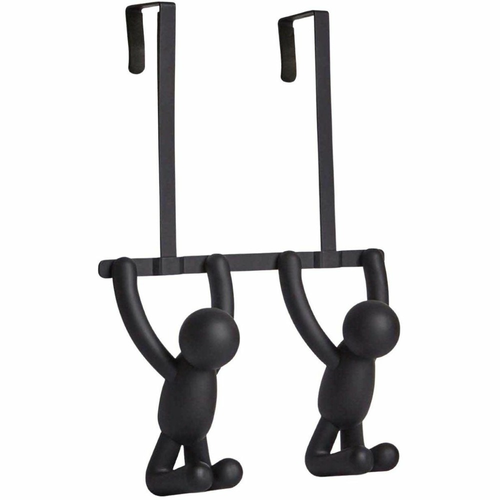 Patère double de porte buddy
