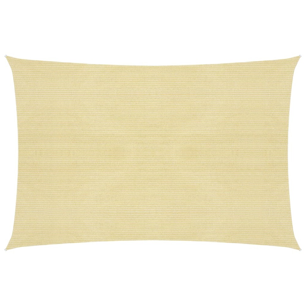 Voile d'ombrage 160 g/m² beige 4 x 7 m pehd