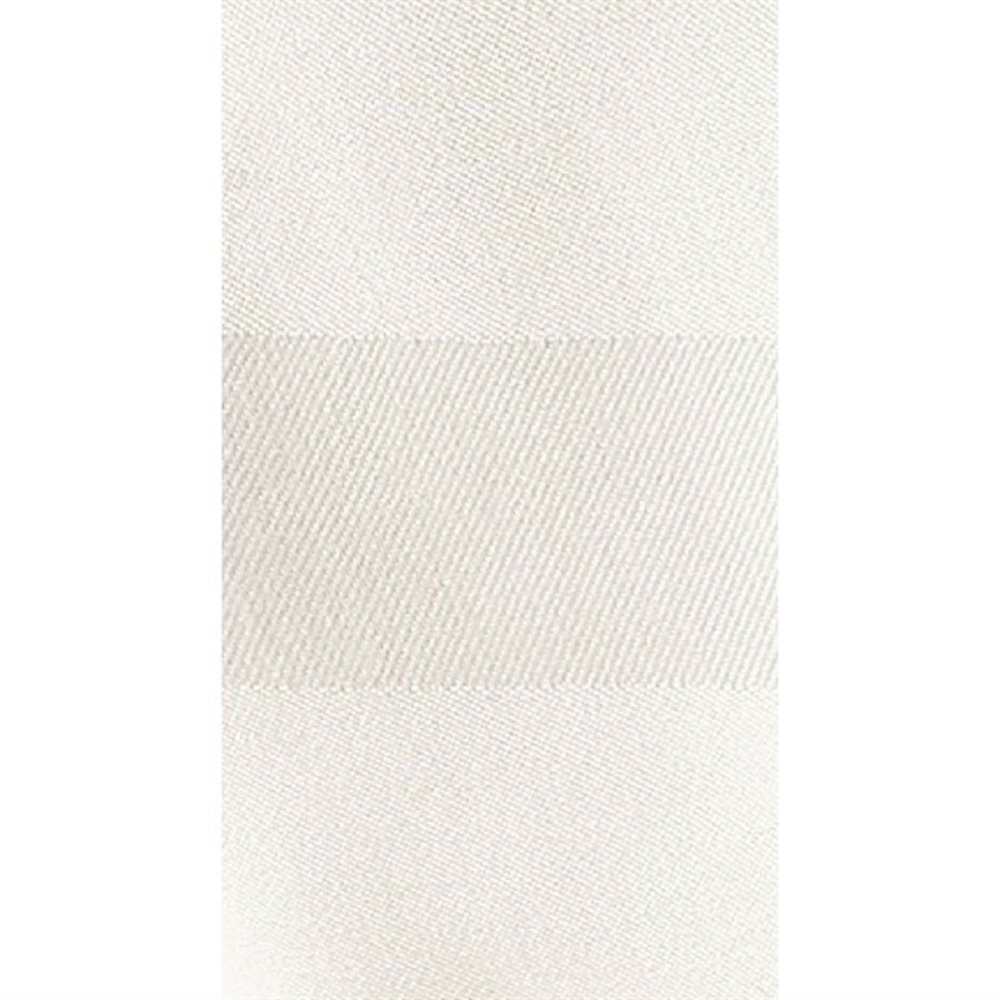 Serviette blanche en coton bande de satin 550 x 550 mm lot de 10 - mitre