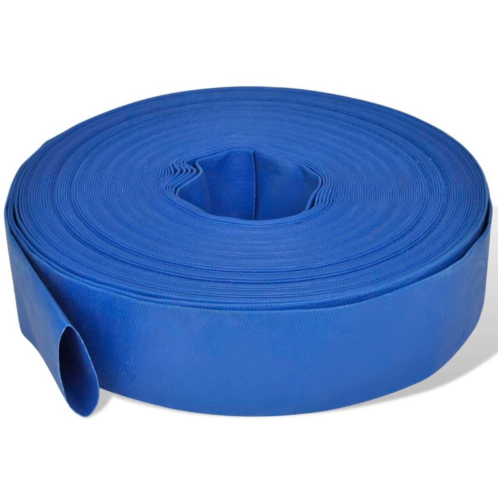 Tuyau plat 50 m 2 pouces pvc