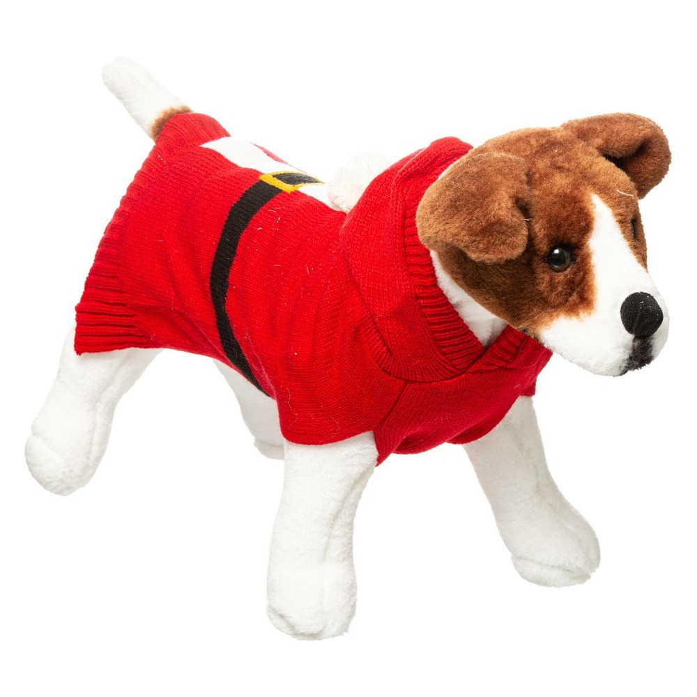 Décoration enfant père noël chien pull 3 tailles