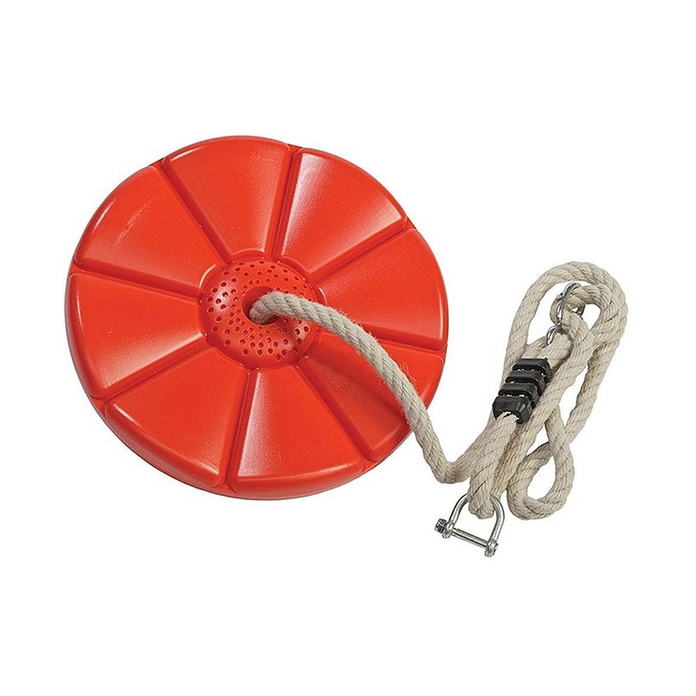 Siège disque pour tyrolienne