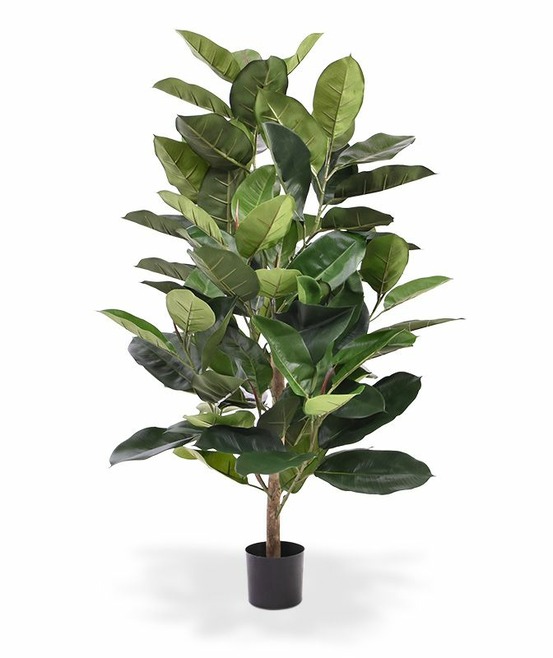 Elastica robusta plante artificielle de 120 cm vert