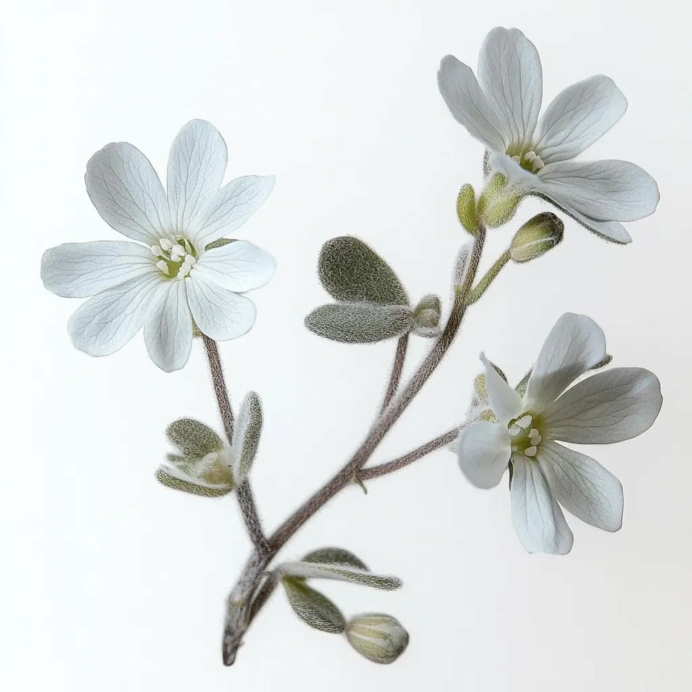 250 graines de céraiste oreille de souris (cerastium biebersteinii) - semisauvage permaculture