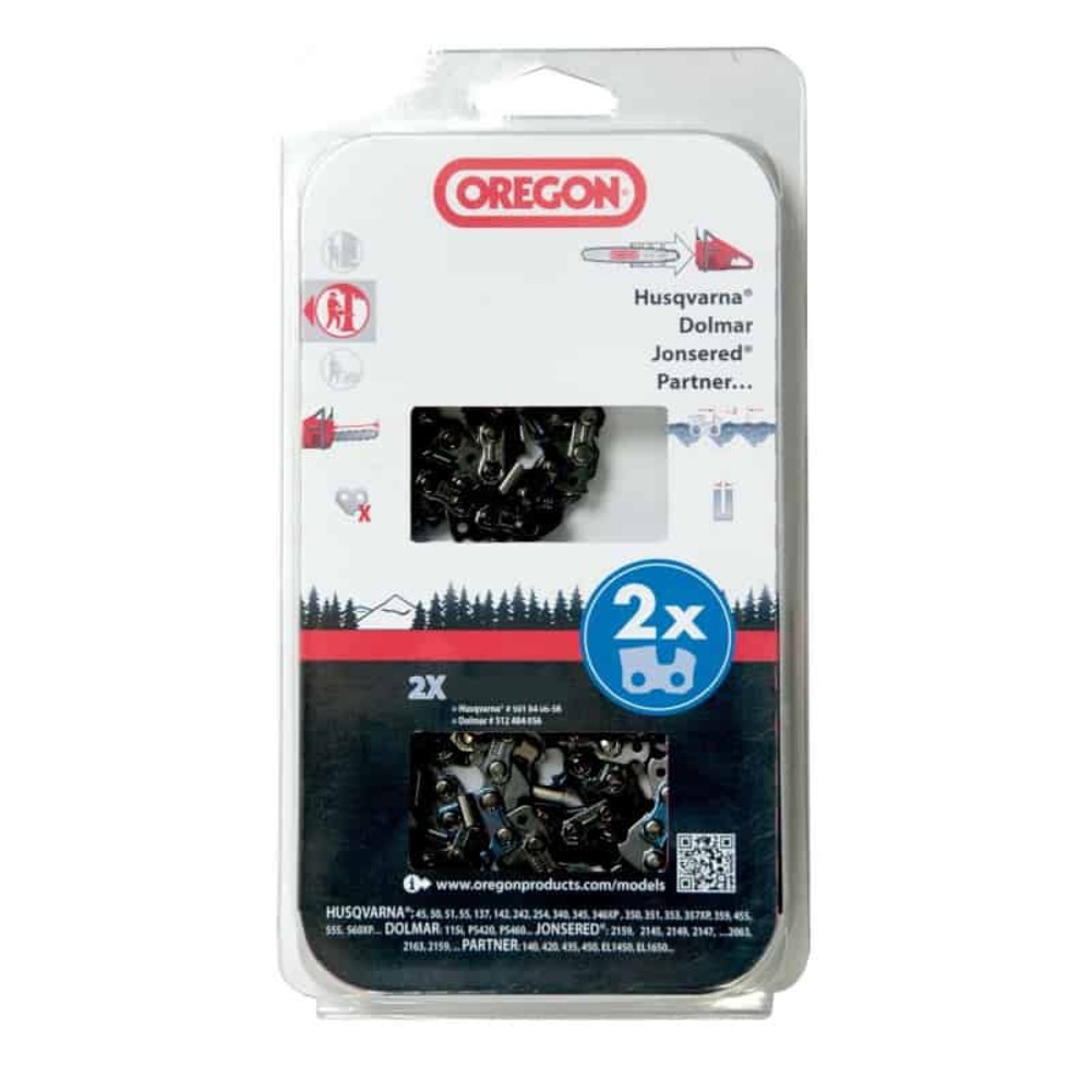 Chaîne tronçonneuse oregon 564444 - lot de 2