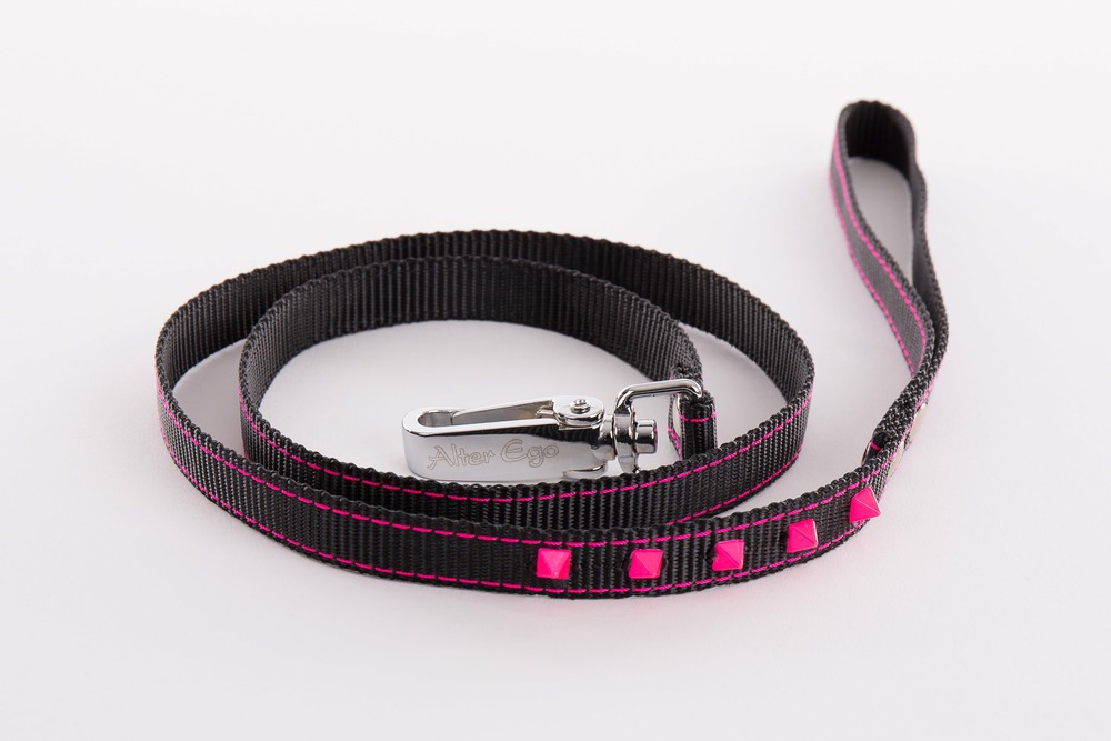 Martin sellier - laisse pour chiens et chats fluo martin sellier - collection fluo black