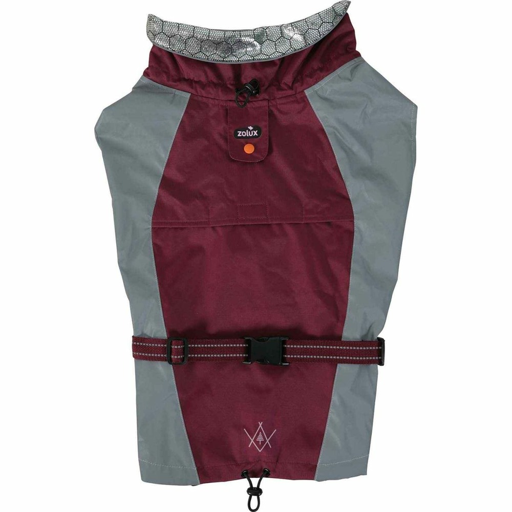 Veste technique en tissu thermo-réflecteur rouge bivouak 50 cm