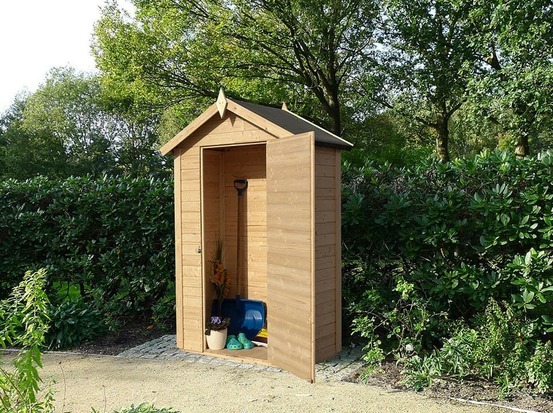 Abri de jardin bois belize - 120 x 62 cm - cabane de jardin - cabanon - stockage - local poubelle
