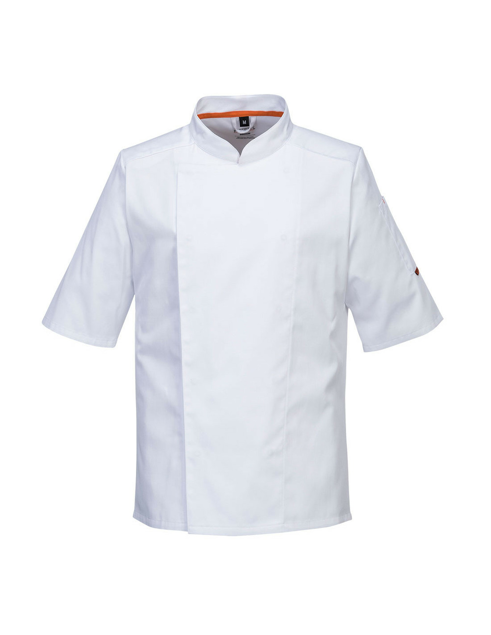 Veste de cuisinier maille pro s/s couleur : blanc taille xl - portwest