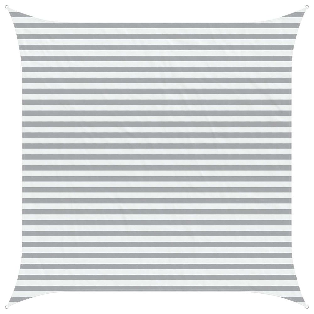 Voile d'ombre 3,6 x 3,6 m 100 % polyester oxford carré