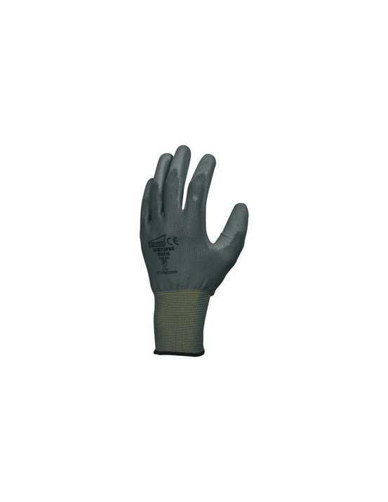 10 gant paume enduite pu