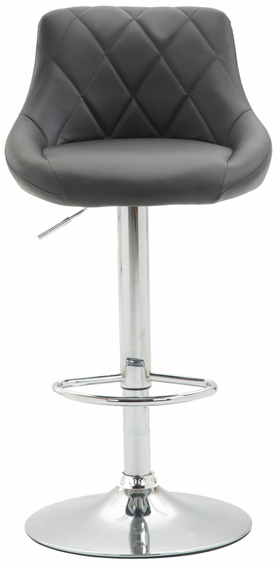 Lot de 2 tabourets de bar lazio simili cuir c