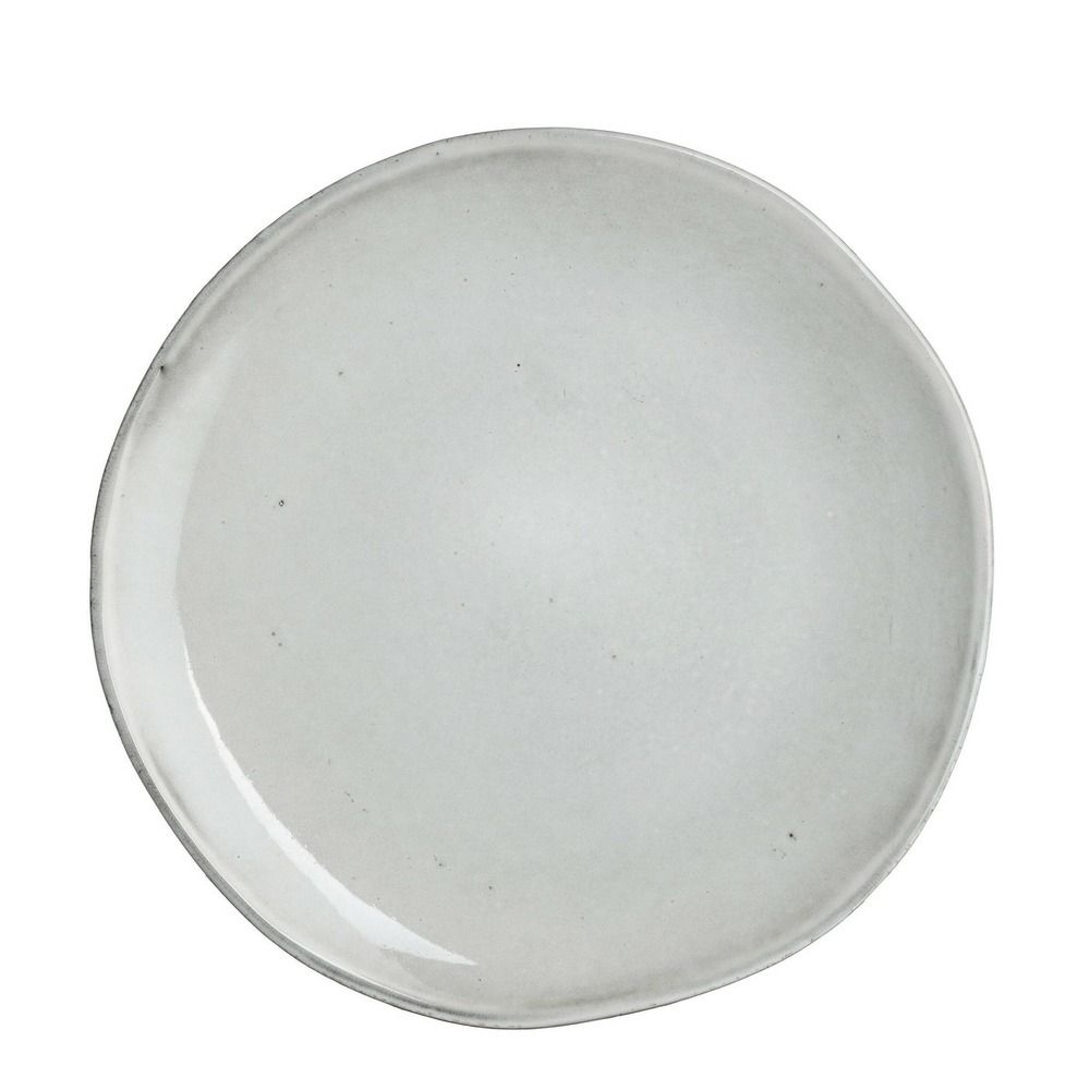 Mica decorations tabo assiette de diner - ø26,5 cm - grise