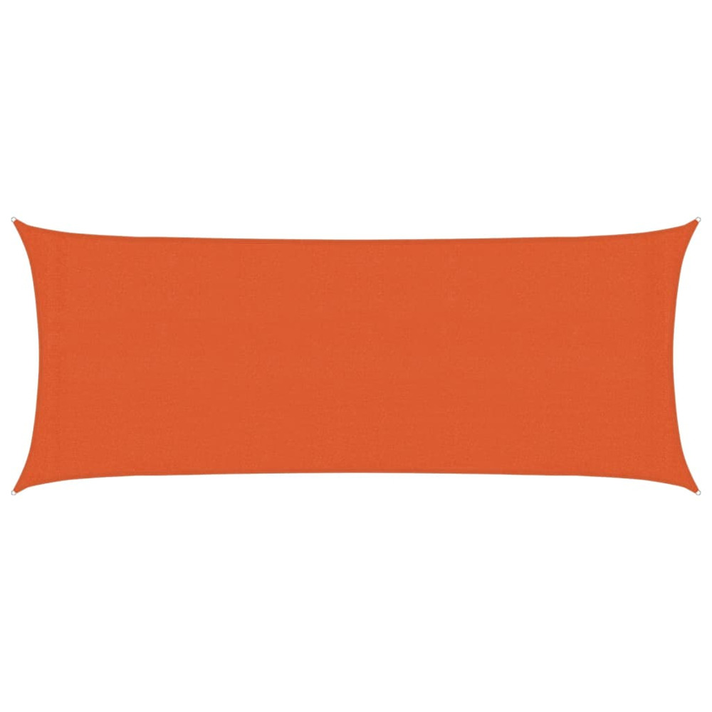 Voile d'ombrage 160 g/m² orange 2x4,5 m pehd