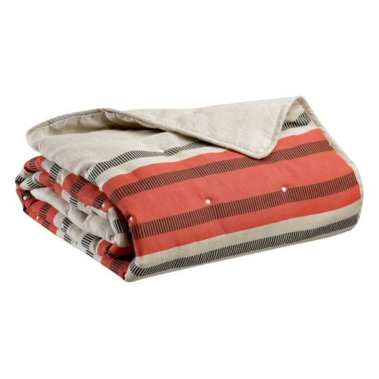 Chemin de lit stonewashed zeff eden marmelade 90 x 240 cm