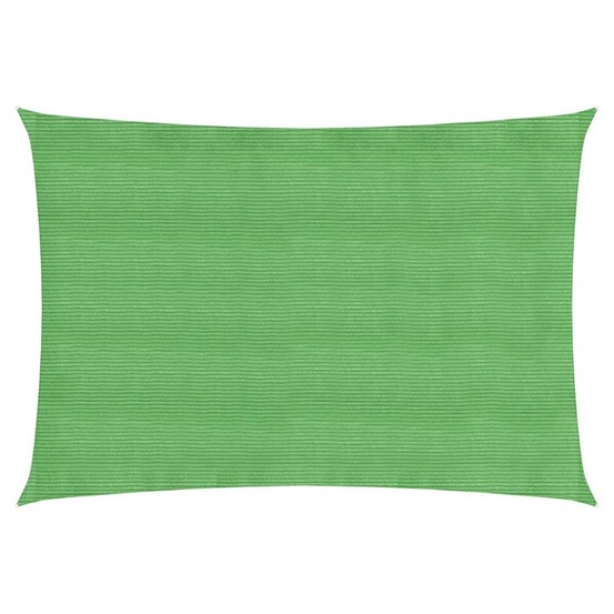 Voile d'ombrage 160 g/m² vert clair 6 x 8 m pehd