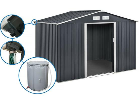 Abri de jardin métal -